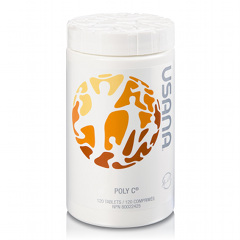 Usana Poly C - Supplément de Vitamine C - Ascorbates de minéraux